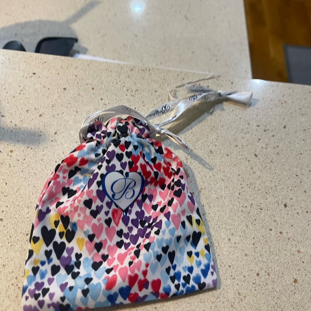 Brighton Multicolor Heart Pattern Pouch - Picture 5 of 5